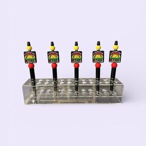 Handmade Taco Joke Beaded Pen – Fun Gift for Food Lovers